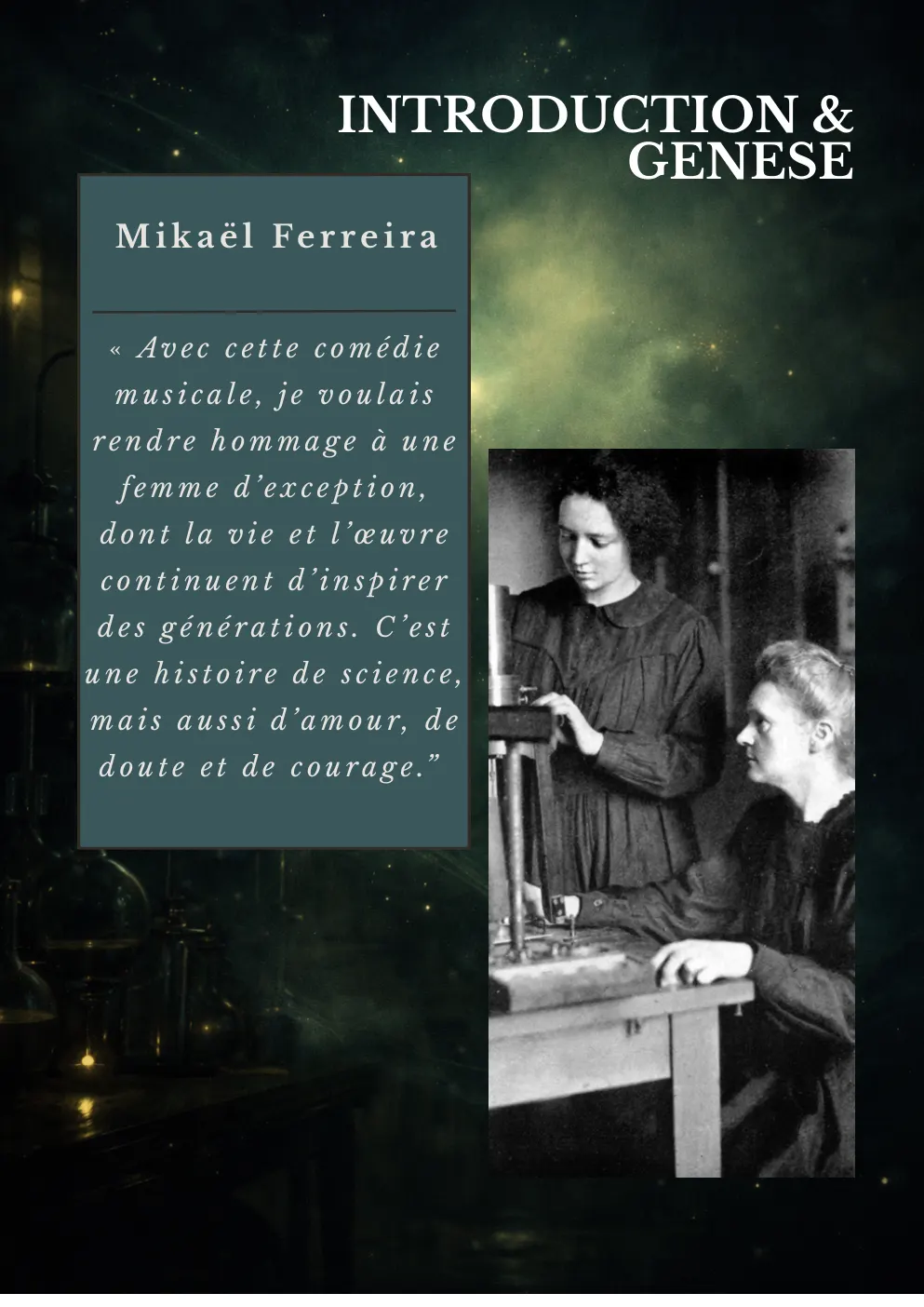 Dossier de presse Marie Curie — page 4