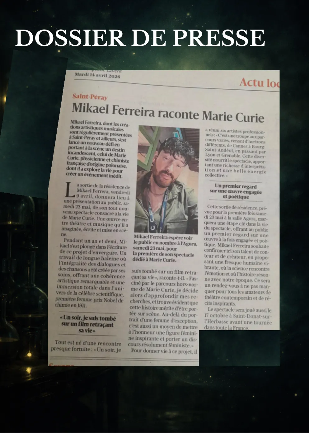 Dossier de presse Marie Curie — page 9